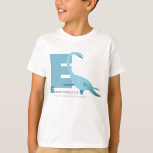 E zoals Elasmosaurus Mok T-shirt