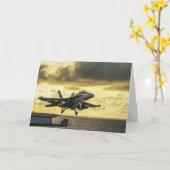 Ea18g Growler jet-lanceringsvliegtuig van carrier Kaart (Gele Bloem)