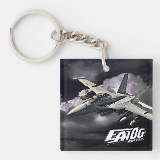 EA-18G Growler Acryl Sleutelhanger Acryl Sleutelha (Voorkant)