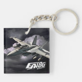 EA-18G Growler Acryl Sleutelhanger Acryl Sleutelha (Achterkant)