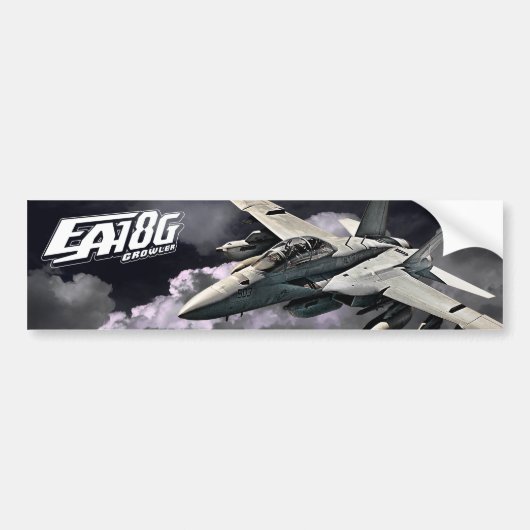 EA-18G Growler Bumpersticker Bumpersticker (Voorkant)