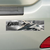 EA-18G Growler Bumpersticker Bumpersticker (Op auto)
