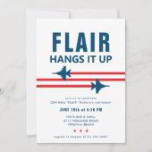 EA-18G Growler Fighter Jet Party Uitnodiging (Voorkant)