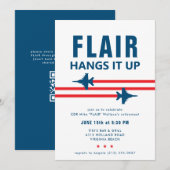 EA-18G Growler Fighter Jet Party Uitnodiging (Voorkant / Achterkant)