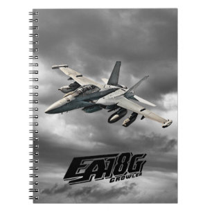 EA-18G Growler-laptop — Spiral-fotonotebook Notitieboek