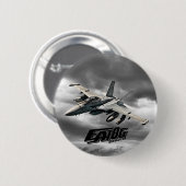 EA-18G Growler Pinback Button Button (Voorkant /achterkant)
