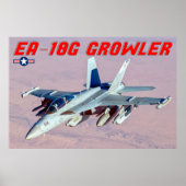 EA-18G GROWLER POSTER (Voorkant)
