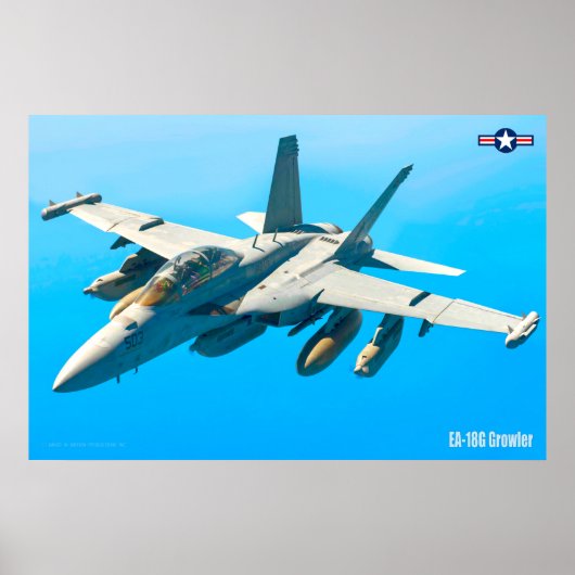 EA-18G GROWLER POSTER (Voorkant)