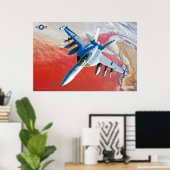 EA-18G GROWLER POSTER (Thuiskantoor)