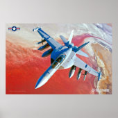 EA-18G GROWLER POSTER (Voorkant)
