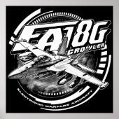 EA-18G Growler Poster Poster (Voorkant)