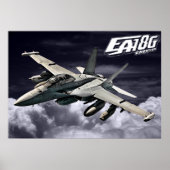 EA-18G Growler Poster Poster (Voorkant)