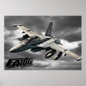 EA-18G Growler Poster Poster (Voorkant)