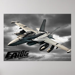 EA-18G Growler Poster Poster