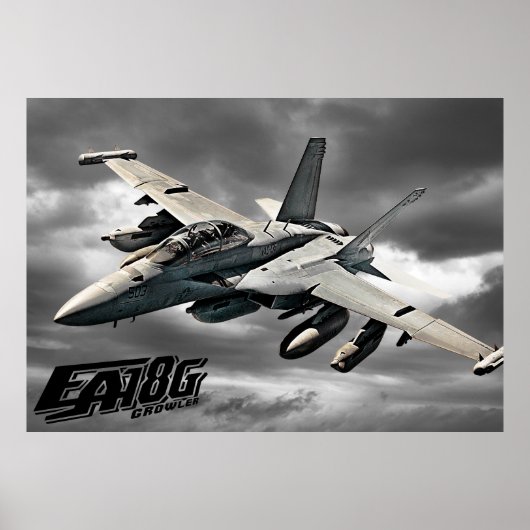 EA-18G Growler Poster Poster (Voorkant)
