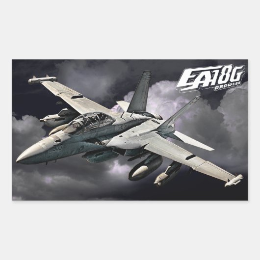 EA-18G Growler Sticker Sticker (Voorkant)
