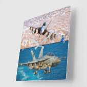 EA-18G GROWLER VIERKANTE KLOK (Hoek)