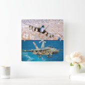 EA-18G GROWLER VIERKANTE KLOK (Huis)