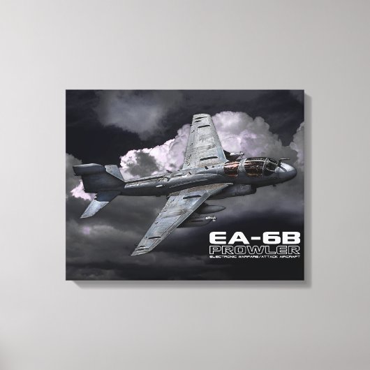 EA-6B Prowler Canvas Afdruk (Voorkant)
