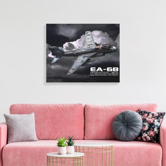 EA-6B Prowler Canvas Afdruk (Insitu (Woonkamer))