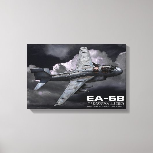 EA-6B Prowler Canvas Afdruk (Voorkant)