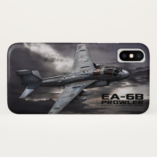 EA-6B Prowler Case-Mate iPhone Case (Achterkant (horizontaal))