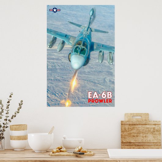 EA-6B PROWLER - FLARES! POSTER (Keuken)