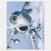 EA-6B-PROWLER FLEECE DEKEN (Voorkant)