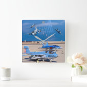 EA-6B-PROWLER VIERKANTE KLOK (Huis)