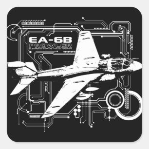 EA-6B Prowler Vierkante Sticker