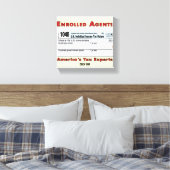 EA America's Belastingdeskundige Kantoor Canvas (Insitu (Slaapkamer))