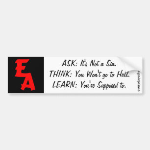 EA-Bumpersticker 04 Bumpersticker