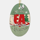 EA CHRISTMAS Enrolled Agent Keramisch Ornament (Links)