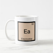 Ea - Electronica Funny Chemistry Element Symbol T Koffiemok (Links)