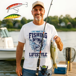 EA Life Graphic T-shirt voor Anglers & Ocean Lover
