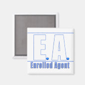 EA LOGO1 UITGEBREIDE AGENT MAGNEET (Voorkant / Achterkant)