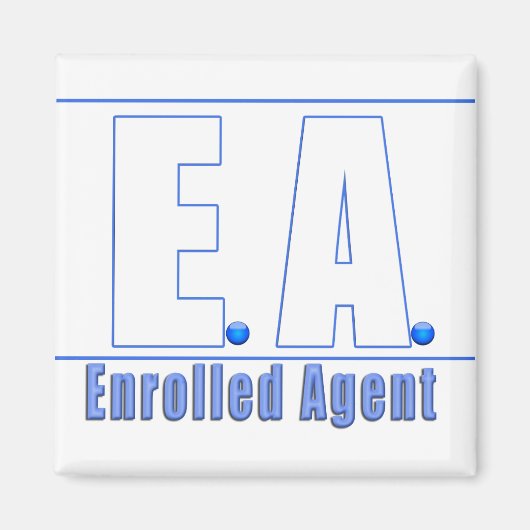 EA LOGO1 UITGEBREIDE AGENT MAGNEET (Voorkant)