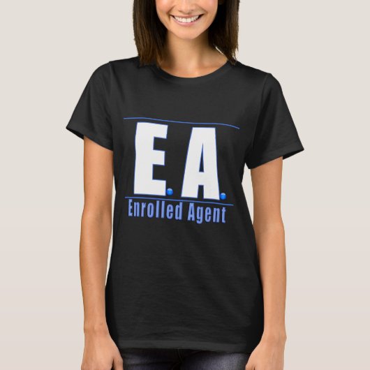 EA LOGO1 UITGEBREIDE AGENT T-SHIRT (Voorkant)