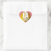 EA LOGO-INGEVOERDE AGENT HART STICKER (Tas)