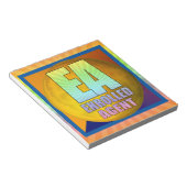 EA LOGO-INGEVOERDE AGENT NOTITIEBLOK (Schuin)