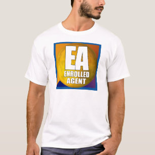 EA LOGO-INGEVOERDE AGENT T-SHIRT
