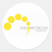 EA LOGO RONDE STICKER (Voorkant)