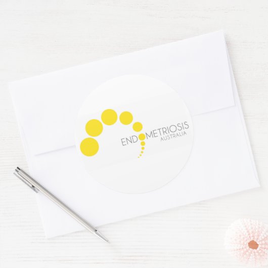 EA LOGO RONDE STICKER (Envelop)