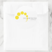 EA LOGO RONDE STICKER (Tas)