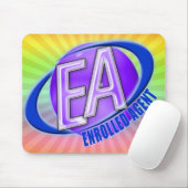 EA ORB SWOOSH LOGO - GEÏNROLLEERDE AGENT MUISMAT (Met muis)