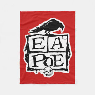 EA Poe Boxes Fleece Blanket