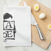 EA Poe Boxes Kitchen Towel Theedoek (Quarter Fold)