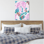 EA Séguy botanical Premium Wrapped Canvas (Insitu (Slaapkamer))