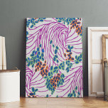 EA Séguy botanical Premium Wrapped Canvas<br><div class="desc">Botanische bloemdruk van de bekende Franse kunstenaar Émile-Allain Séguy. Hij produceerde elf albums geïnspireerd door insecten,  vlinders en natuur,  met ingewikkelde Art Nouveau en heldere gekleurde Art Deco geometrische bloempatronen. Hij gebruikte een unieke druktechniek genaamd Pochoir,  de methode om pigment toe te passen op papier door stencils.</div>