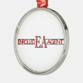 EA SPECIALIST LOGO UITGEBREIDE AGENT METALEN ORNAMENT (Links)
